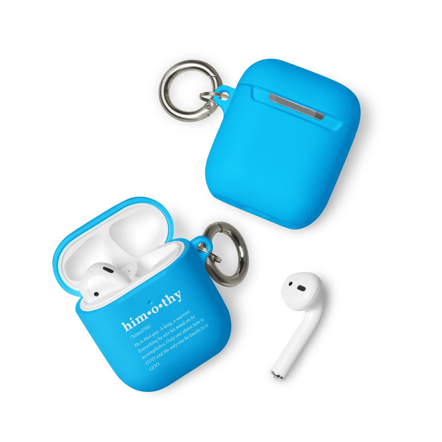 himothy Definition Rubber Case for AirPods®