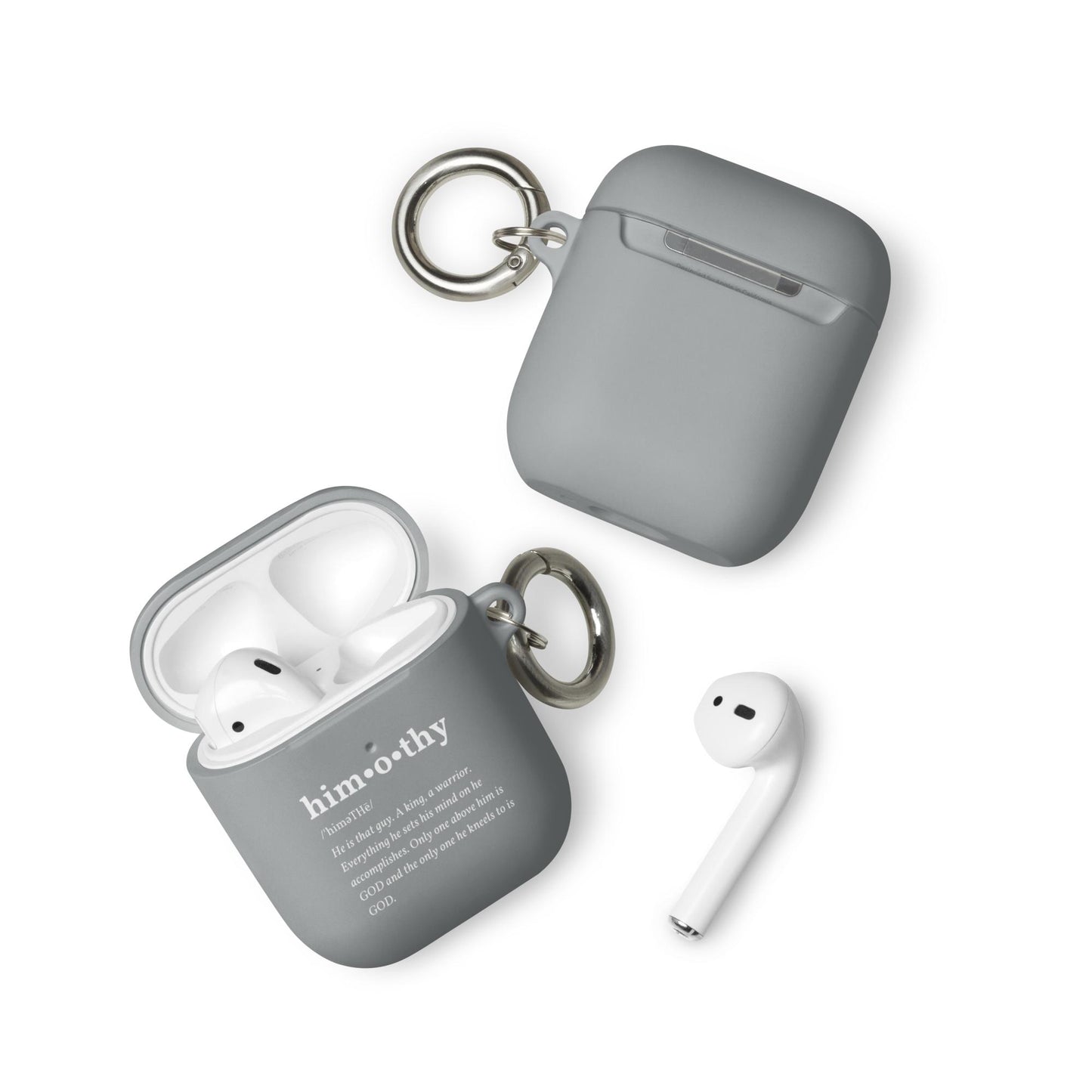 himothy Definition Rubber Case for AirPods®